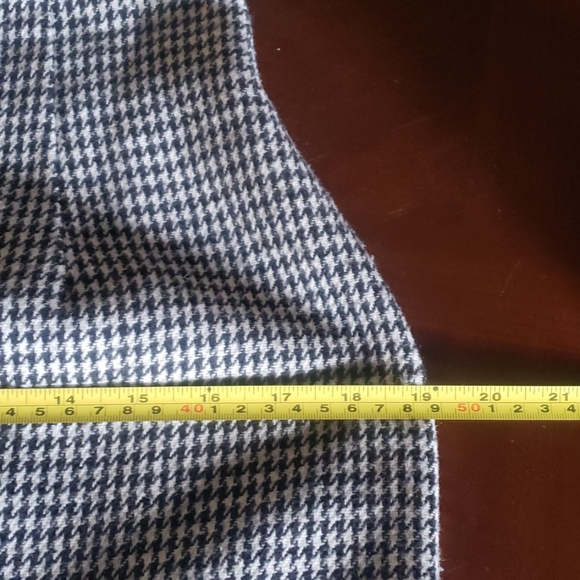 Vintage Houndstooth wool skirt - Picture 5 of 5